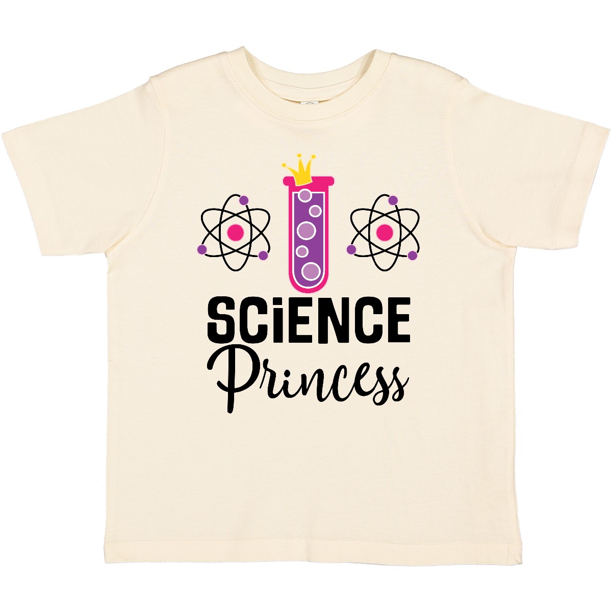 Inktastic Science Princess Girls Scientist Toddler T-Shirt Profession Job Geek - Picture 4 of 7