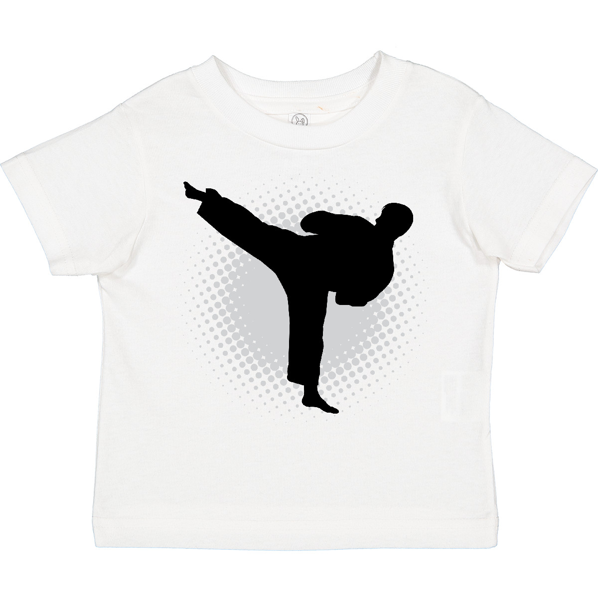 Inktastic Karate Martial Arts Silhouette Youth T-Shirt 