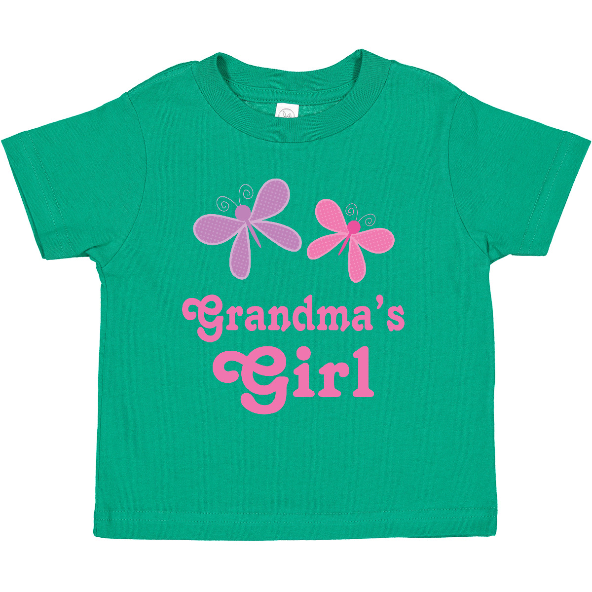 Inktastic Grandma's Girl Grandchild Butterfly Toddler T-Shirt From Grandma Girls - Picture 9 of 18
