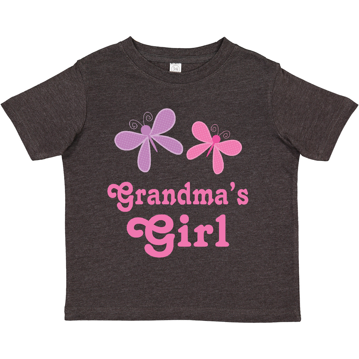 Inktastic Grandma's Girl Grandchild Butterfly Toddler T-Shirt From Grandma Girls - Picture 16 of 18