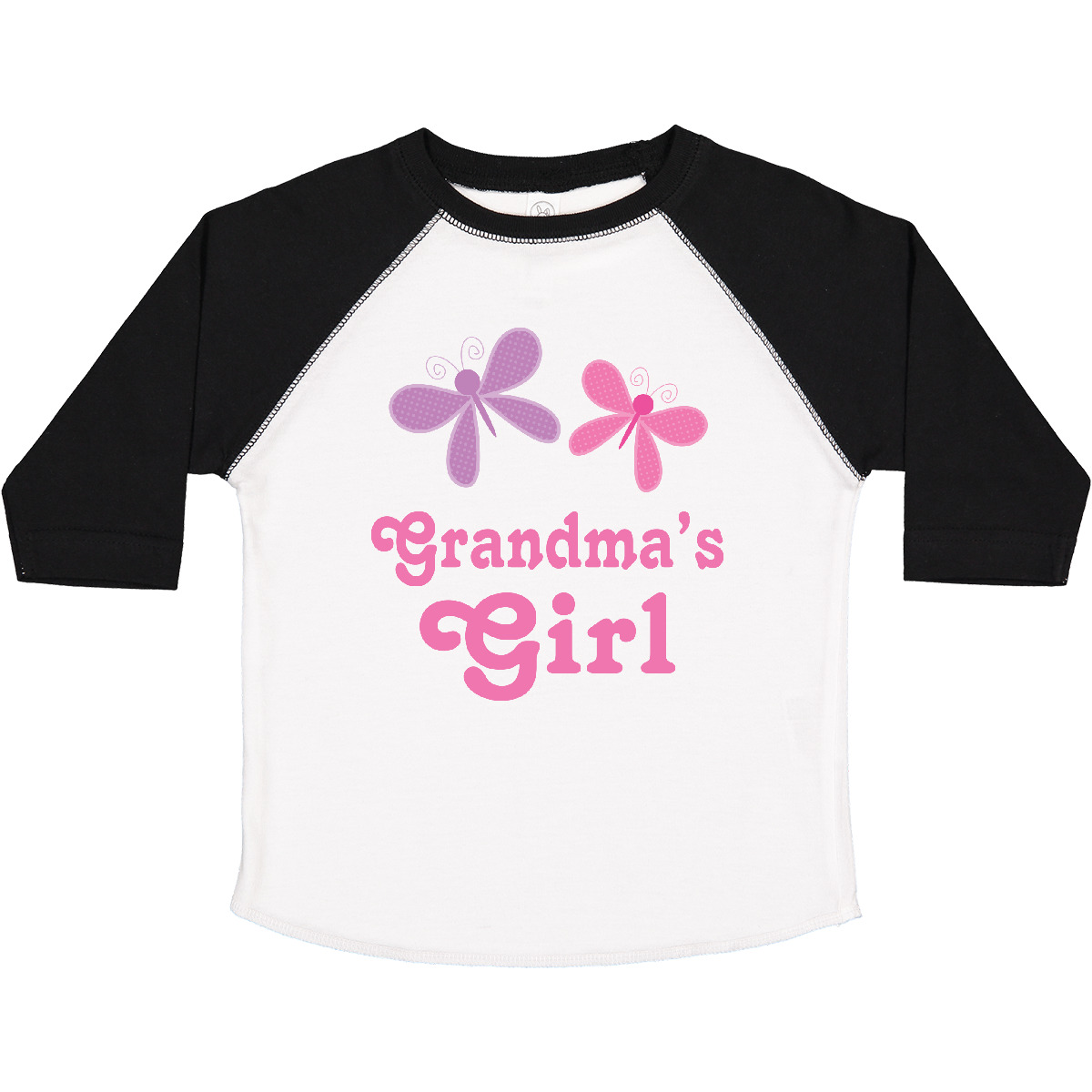 Inktastic Grandma's Girl Grandchild Butterfly Toddler T-Shirt From Grandma Girls - Picture 18 of 18