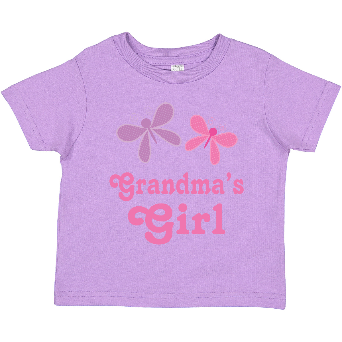 Inktastic Grandma's Girl Grandchild Butterfly Toddler T-Shirt From Grandma Girls - Picture 10 of 18