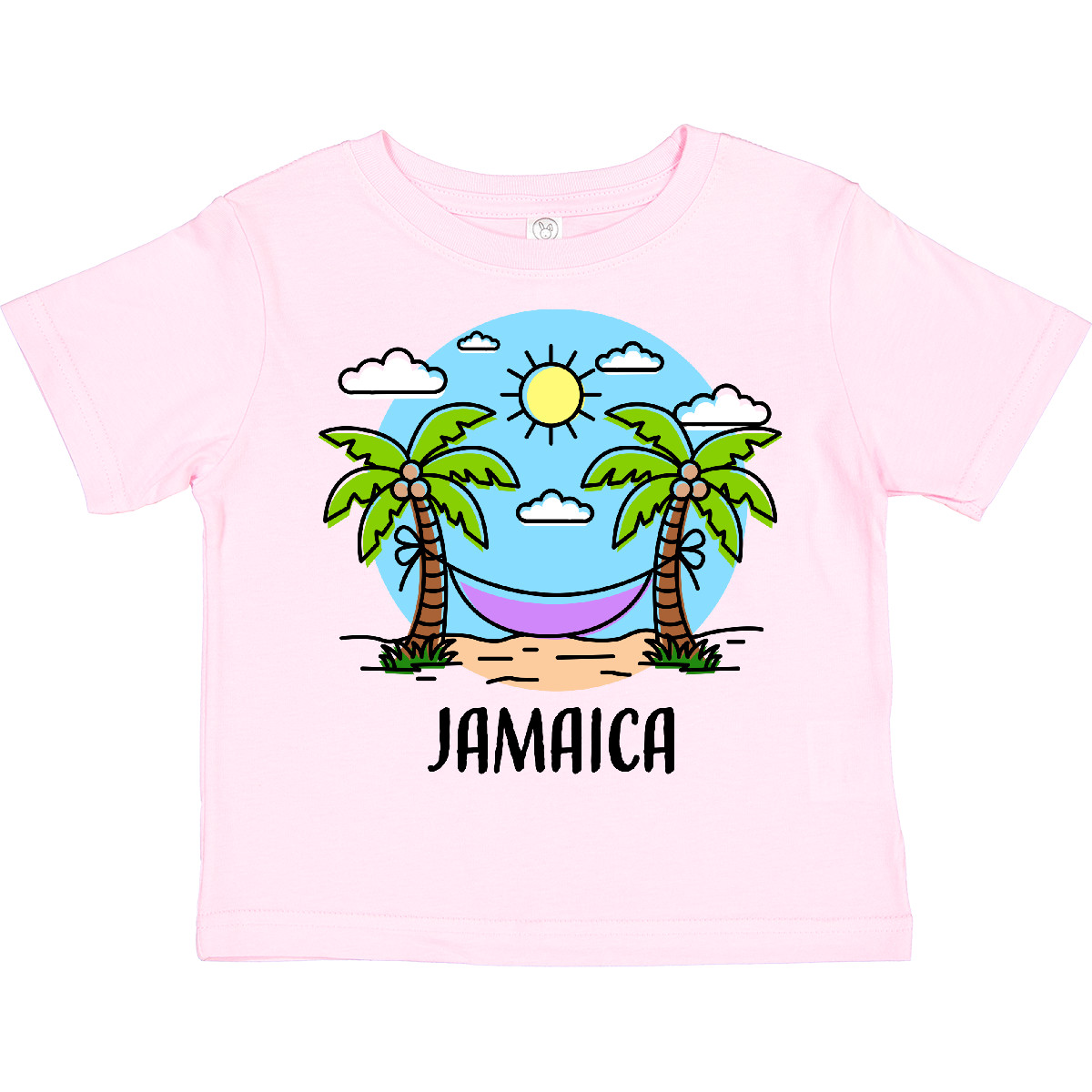 Inktastic Summer Vacation In Jamaica Toddler T-Shirt Caribbean Spring Break Palm - Picture 4 of 7