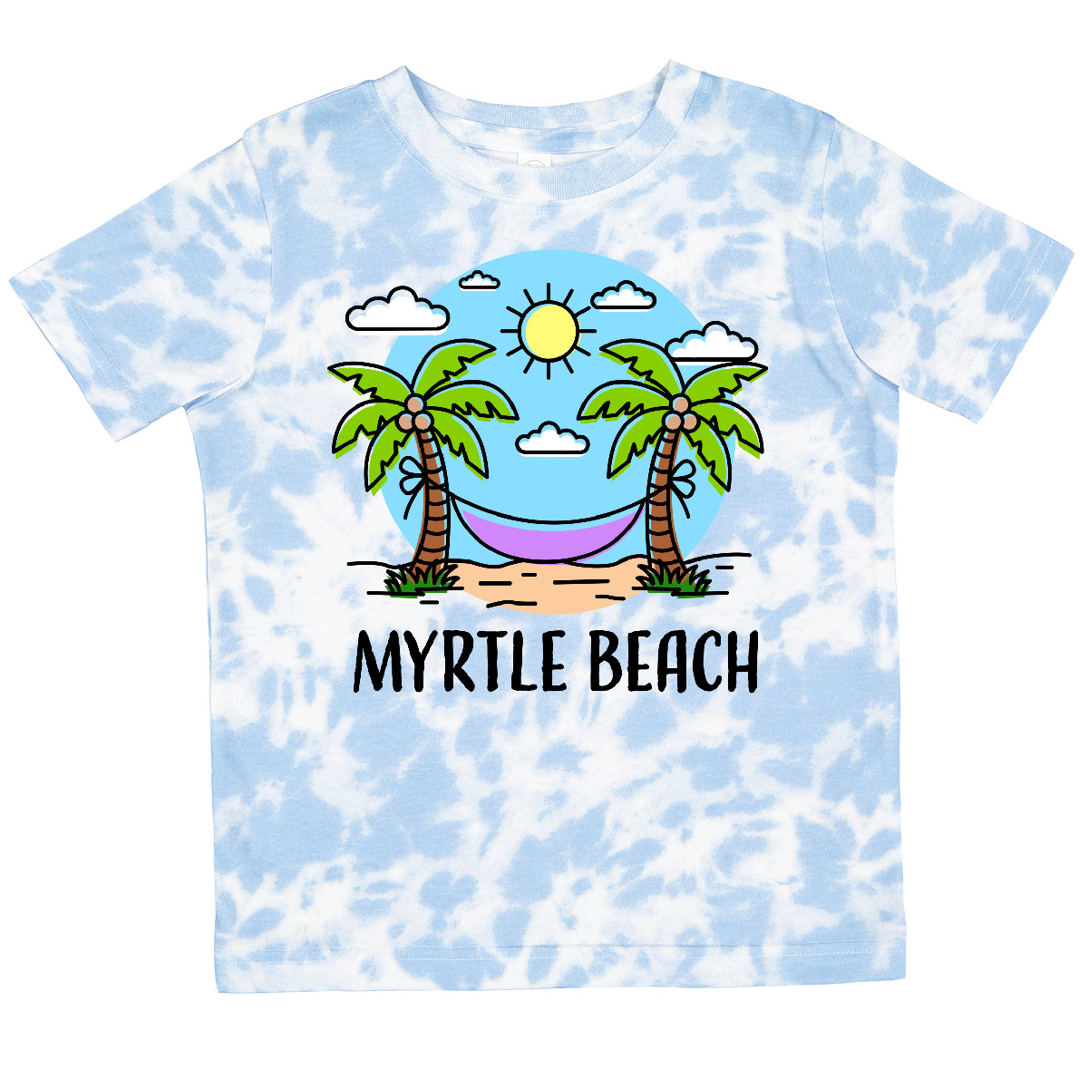 Inktastic Summer Vacation In Myrtle Beach Toddler T-Shirt South Carolina Vacaton - Picture 8 of 9