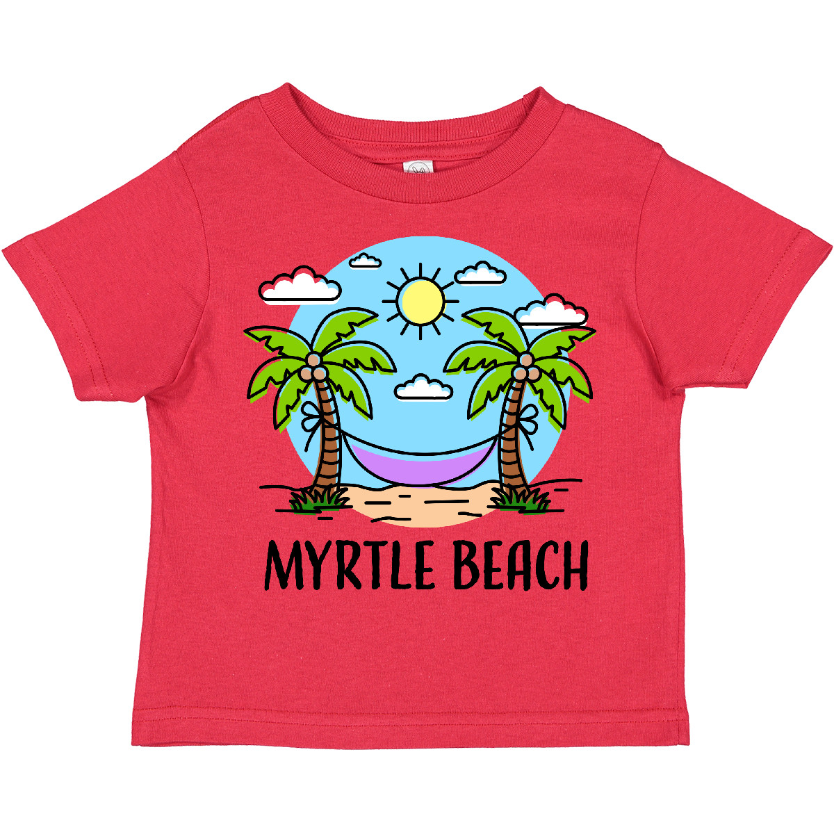 T-Shirt Inktastic Sommerurlaub in Myrtle Beach Kleinkind South Carolina Vacaton - Bild 7 von 10