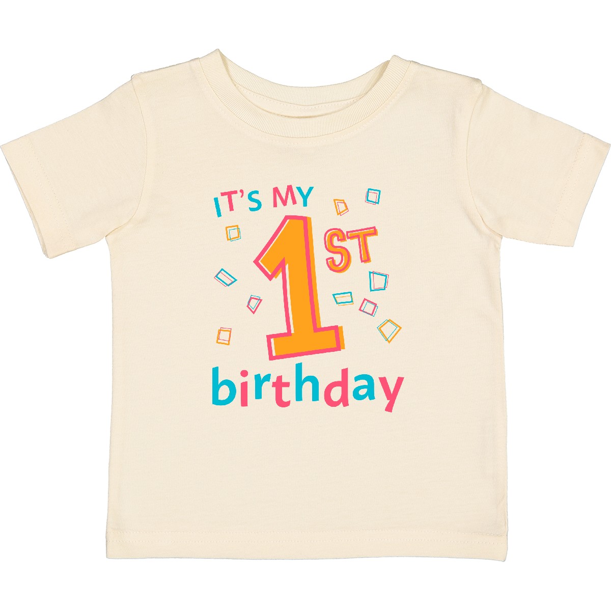 Inktastic It's My First Birthday Baby T-Shirt Birthdays 1st 1 One Turning Year - Picture 3 of 3