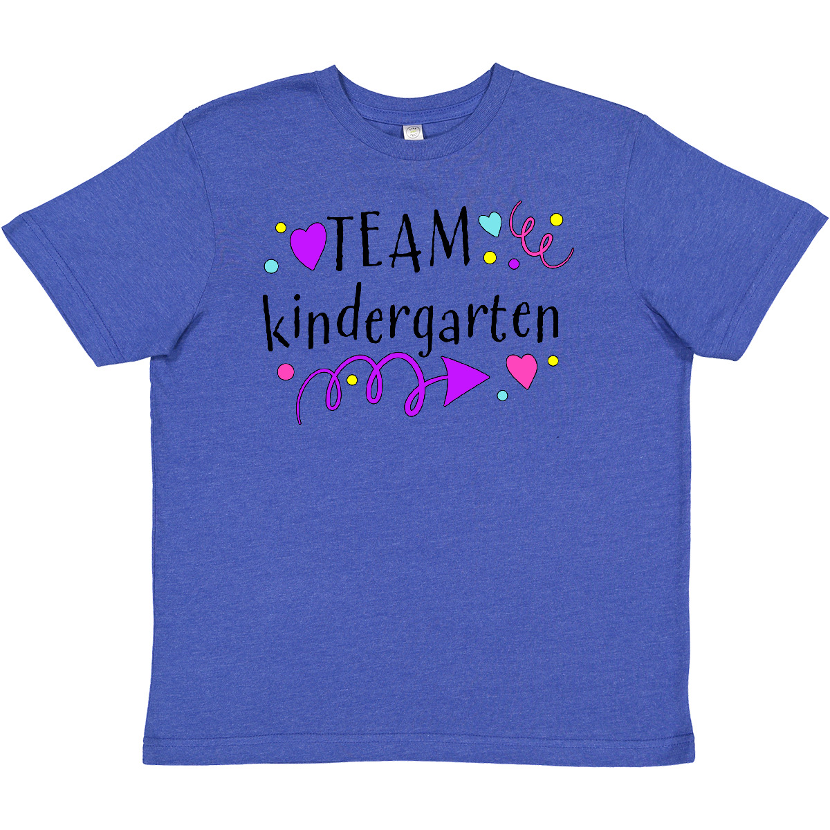 Inktastic Team Kindergarten Youth T-Shirt School Back Girl Child Party Event Fun - Picture 2 of 2
