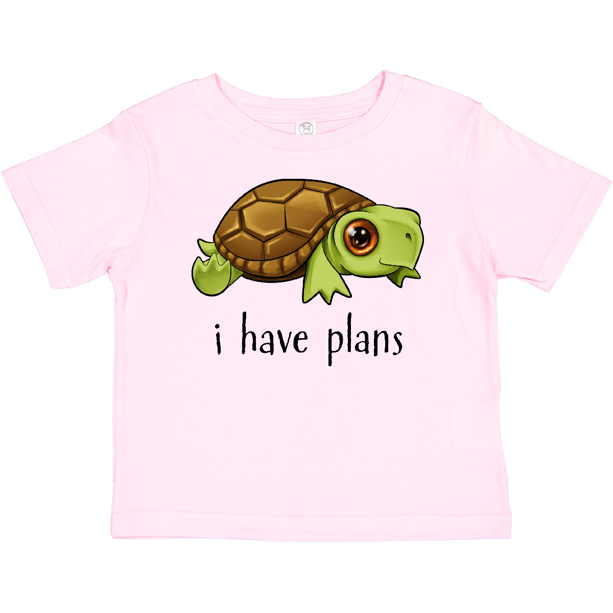 Inktastic Baby Turtle Plans- Cute Baby T-Shirt Animals Humor Scheming Clever Fun - Picture 4 of 4