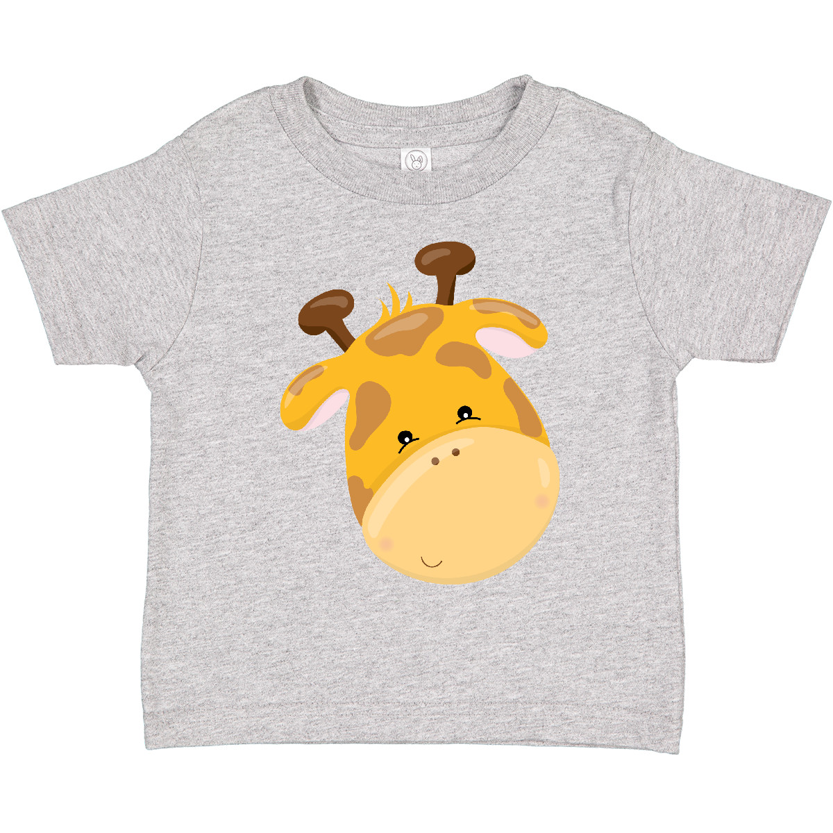 Camiseta Inktastic Linda Cabeza de Jirafa Niño Pequeño Kawaii Animal Niño Preescolar Niño - Imagen 4 de 8