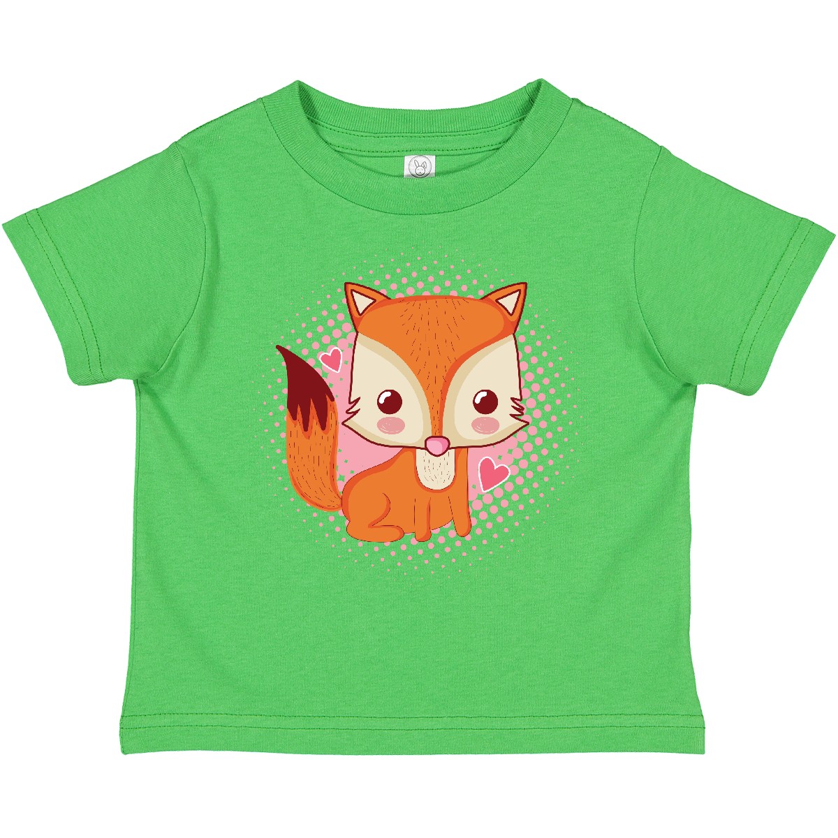 Inktastic Fox Girl Cute Woodland Animal Toddler T-Shirt Animals Girls Girly Pets - Picture 2 of 8