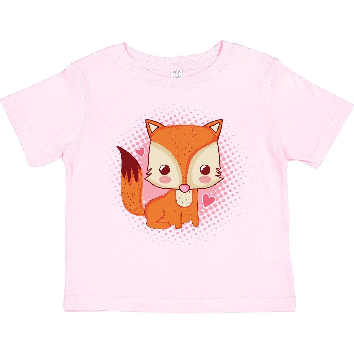 Inktastic Fox Girl Cute Woodland Animal Toddler T-Shirt Animals Girls Girly Pets - Picture 7 of 8