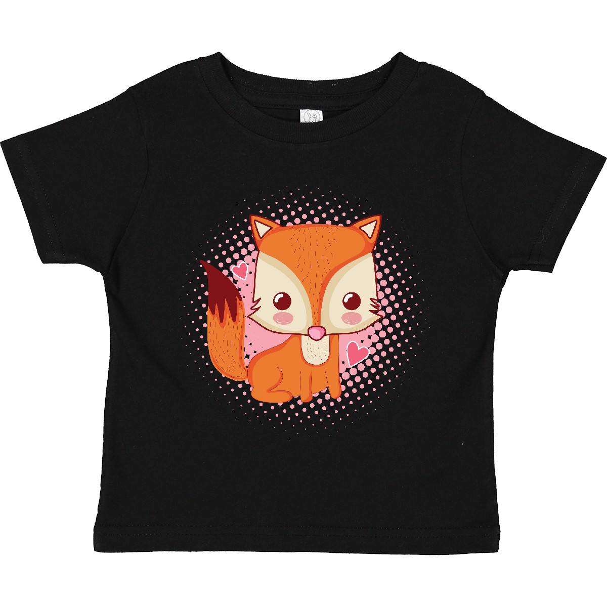 Inktastic Fox Girl Cute Woodland Animal Toddler T-Shirt Animals Girls Girly Pets - Picture 3 of 8