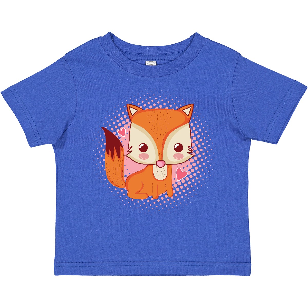 Inktastic Fox Girl Cute Woodland Animal Toddler T-Shirt Animals Girls Girly Pets - Picture 8 of 8