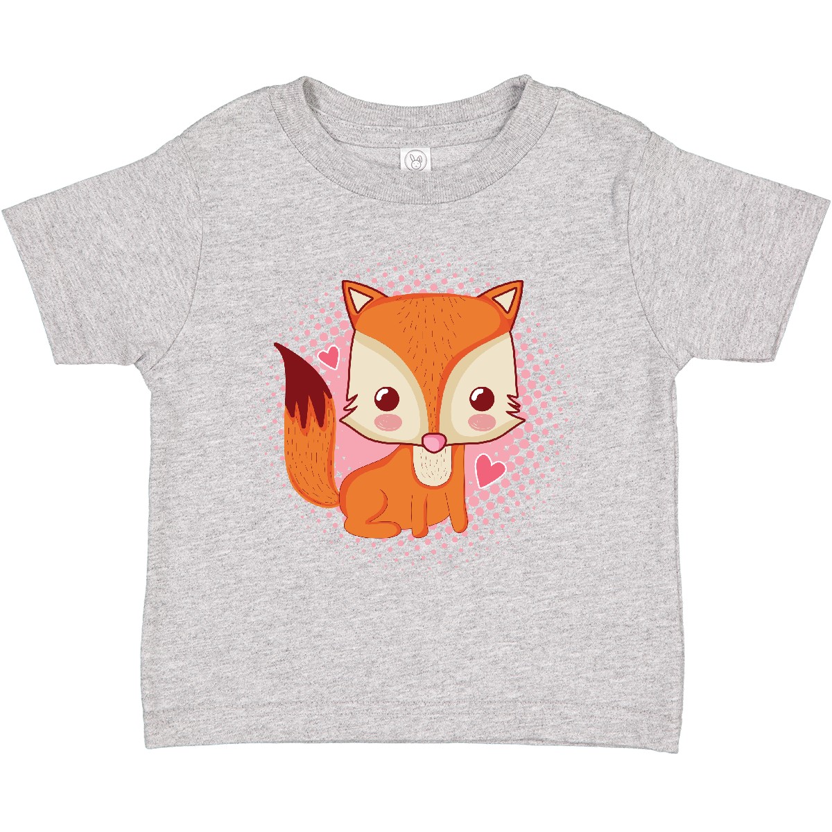 Inktastic Fox Girl Cute Woodland Animal Toddler T-Shirt Animals Girls Girly Pets - Picture 4 of 8