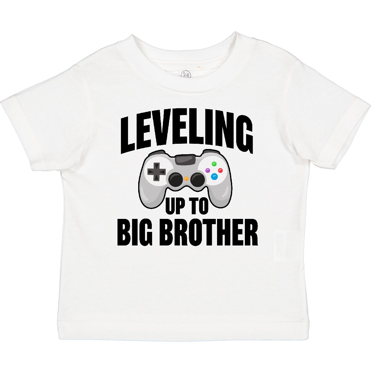 Inktastic Leveling Up To Big Brother Baby T-Shirt Bro Little Brothers Gamer Game - Picture 7 of 7