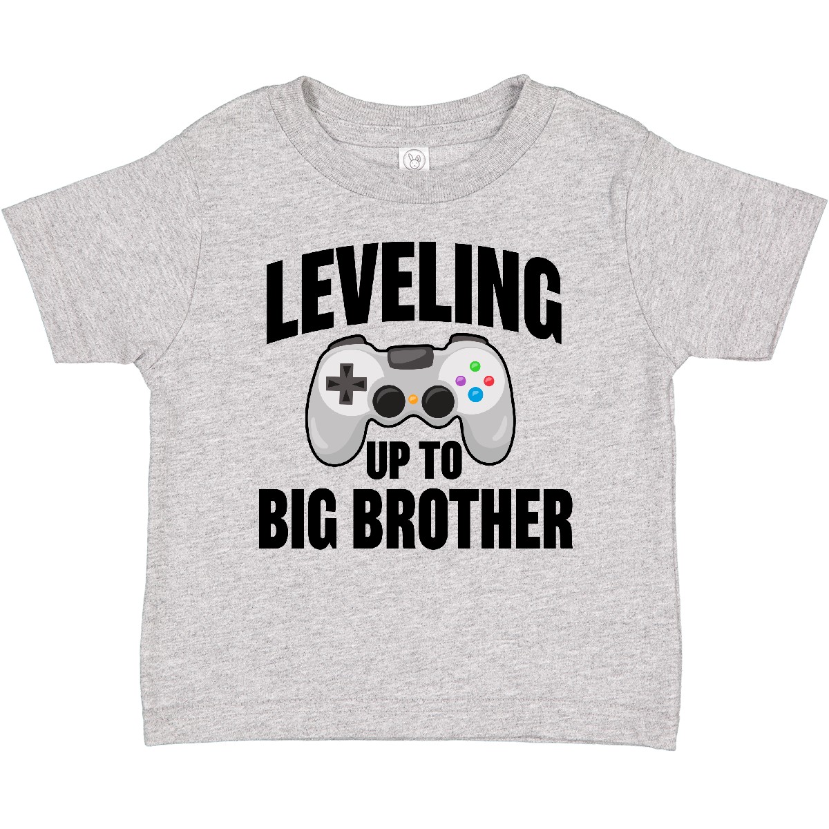 Inktastic Leveling Up To Big Brother Baby T-Shirt Bro Little Brothers Gamer Game - Picture 3 of 7