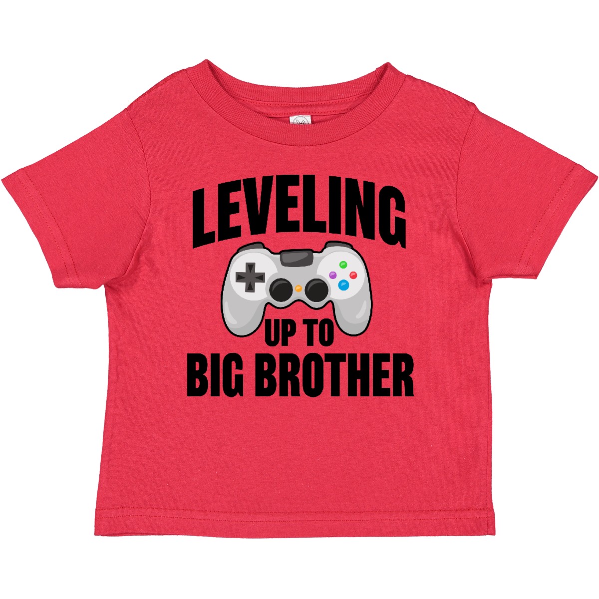 Inktastic Leveling Up To Big Brother Baby T-Shirt Bro Little Brothers Gamer Game - Picture 5 of 7