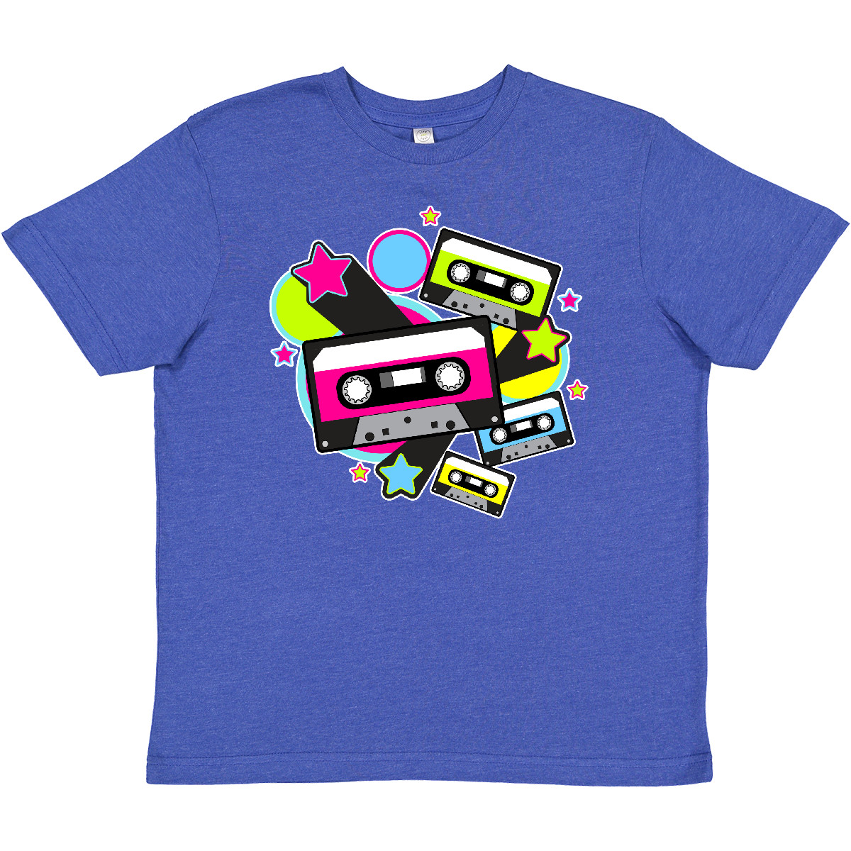 Inktastic The 80s Cassette Tapes Youth T-Shirt Tape Theme Eighties Born Rock Tee - Picture 7 of 8