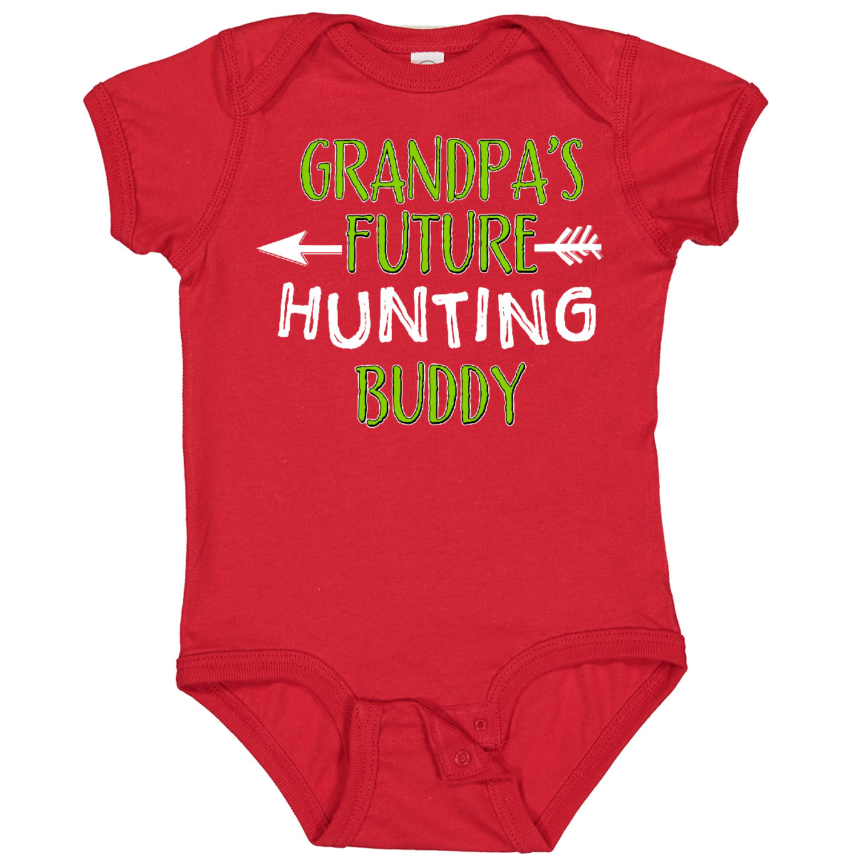 Inktastic Grandpas Future Hunting Buddy Baby Bodysuit Family