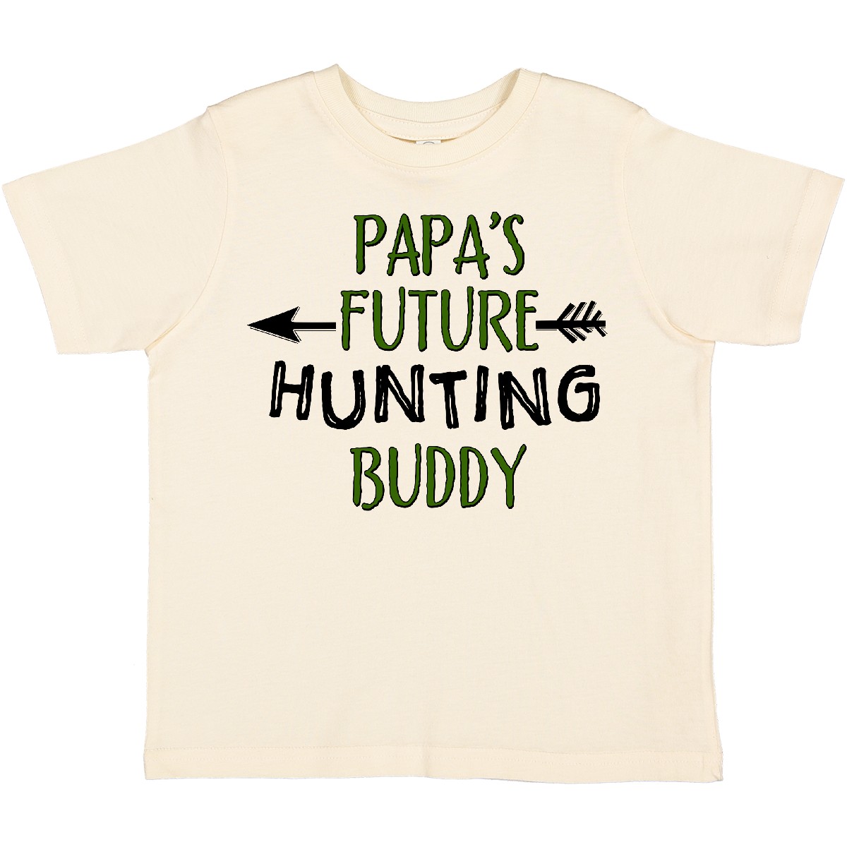 Inktastic Papas Future Hunting Buddy Toddler T-Shirt Family Papa Daddy Dad Kid - Picture 3 of 7