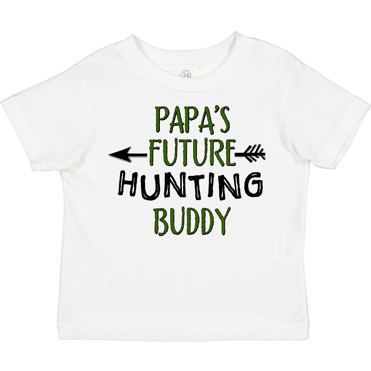 Inktastic Papas Future Hunting Buddy Toddler T-Shirt Family Papa Daddy Dad Kid - Picture 7 of 7