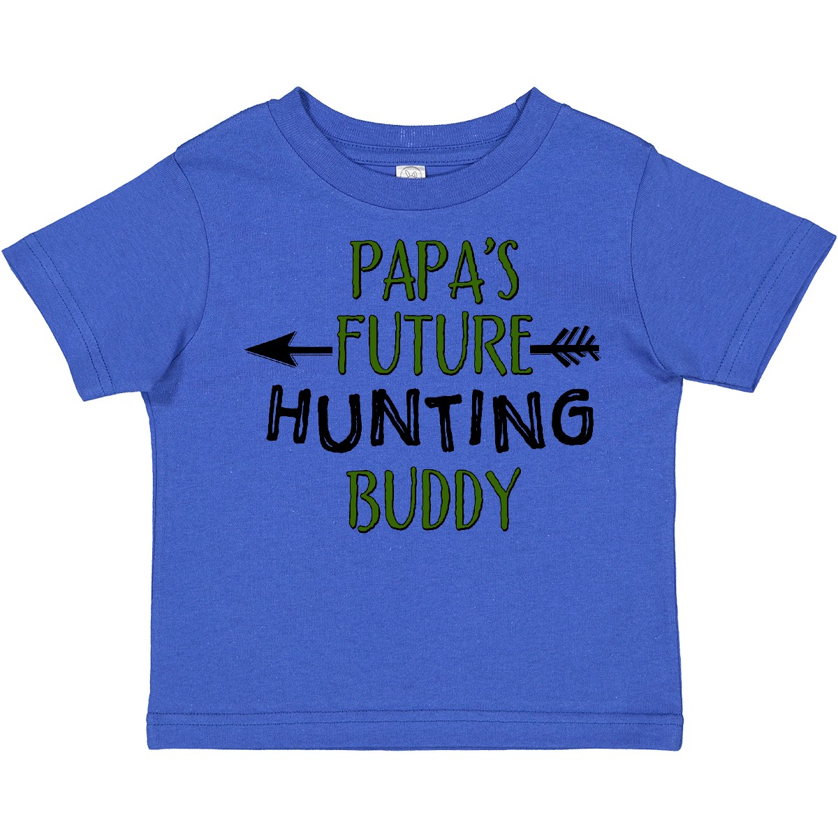 Inktastic Papas Future Hunting Buddy Toddler T-Shirt Family Papa Daddy Dad Kid - Picture 5 of 7
