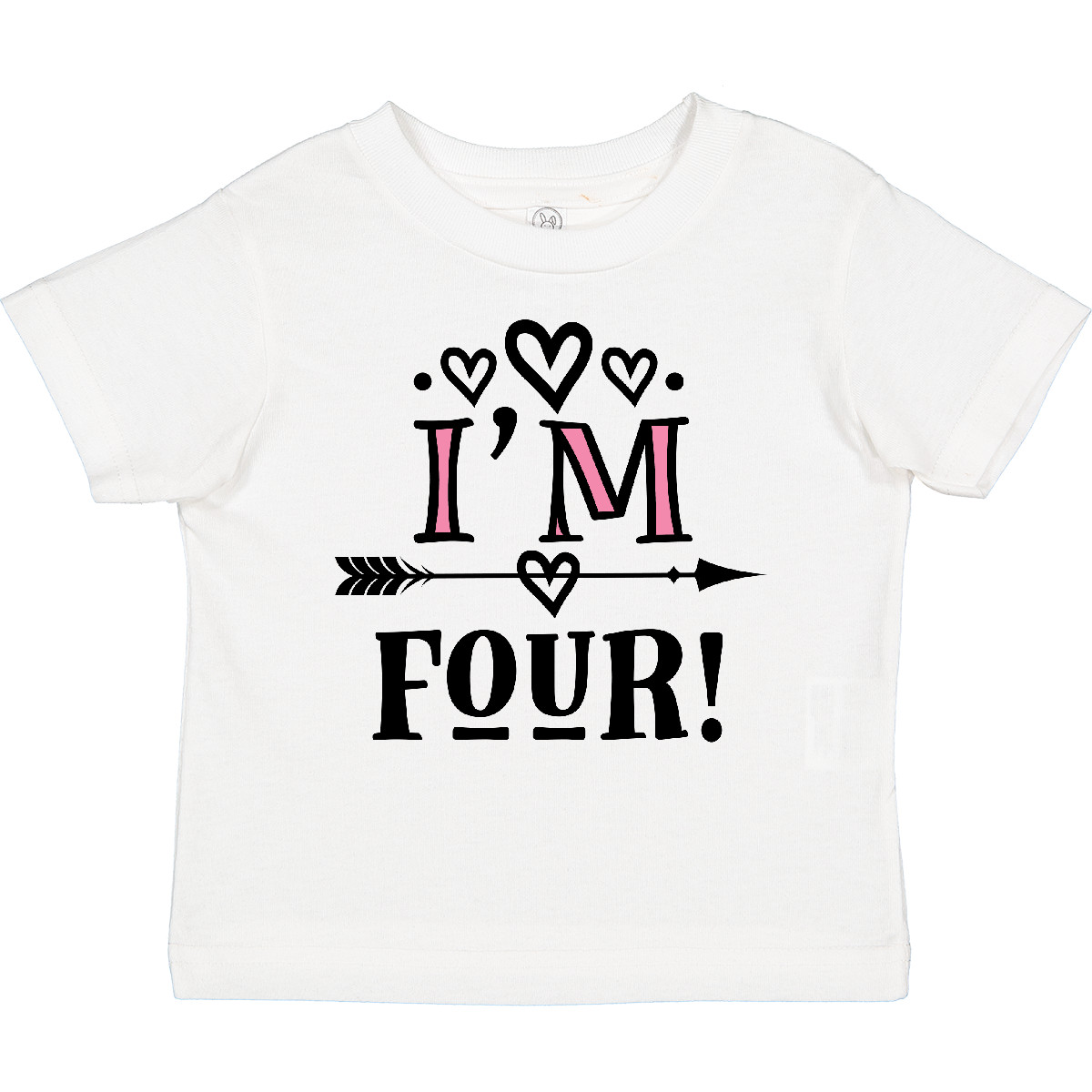 Inktastic 4th Birthday Party Girls 4 Year Old Toddler T-Shirt Childs Celebration - Picture 7 of 7