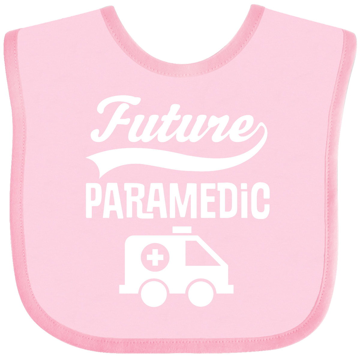 Inktastic Future Paramedic Ambulance Baby Bib Emt Medical First Responder Infant