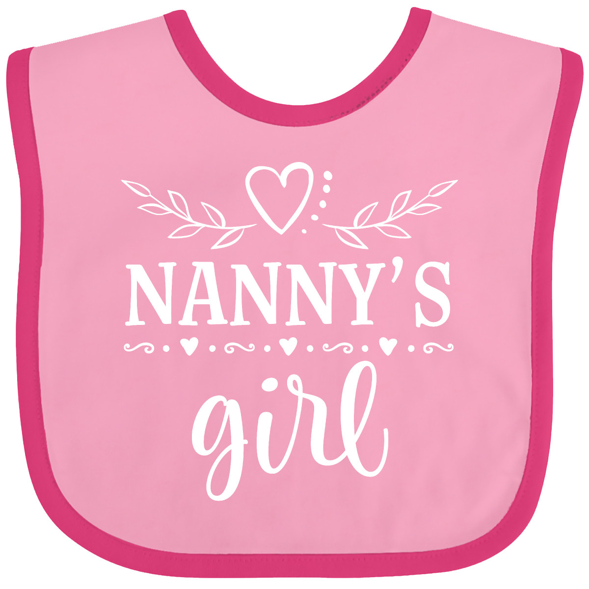 Inktastic Nanny Mädchen Enkelin Baby Lätzchen Enkelkinder Kinder Hws - Bild 3 von 3