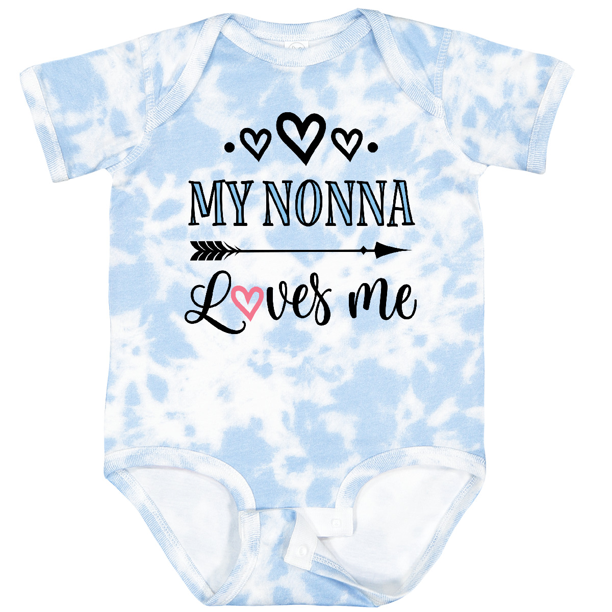 Inktastic My Nonna Loves Me Girls Baby Bodysuit Grandkids Grandchild One-piece - Picture 10 of 12