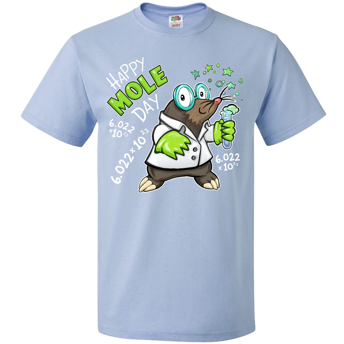 Inktastic Happy Mole Day- Chemistry Mole T-Shirt Pop Culture Cute Avogadros 6 23 - Picture 2 of 3