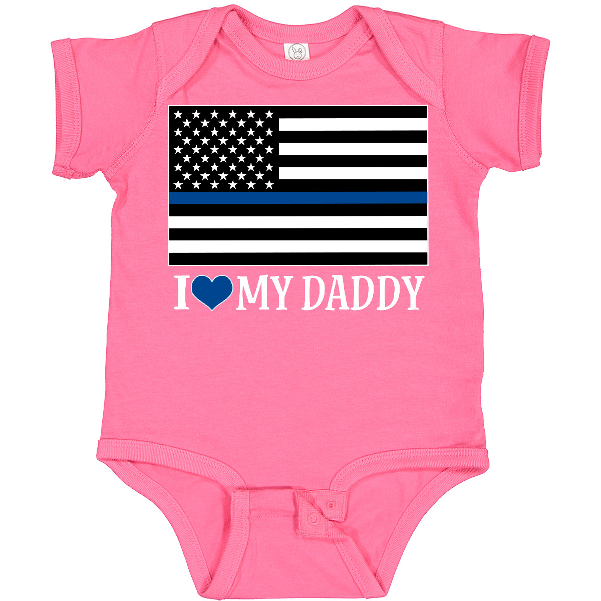 Inktastic Police Officer Daddy Law Enforcement Baby Bodysuit Policeman Dad Boys - Picture 10 of 19