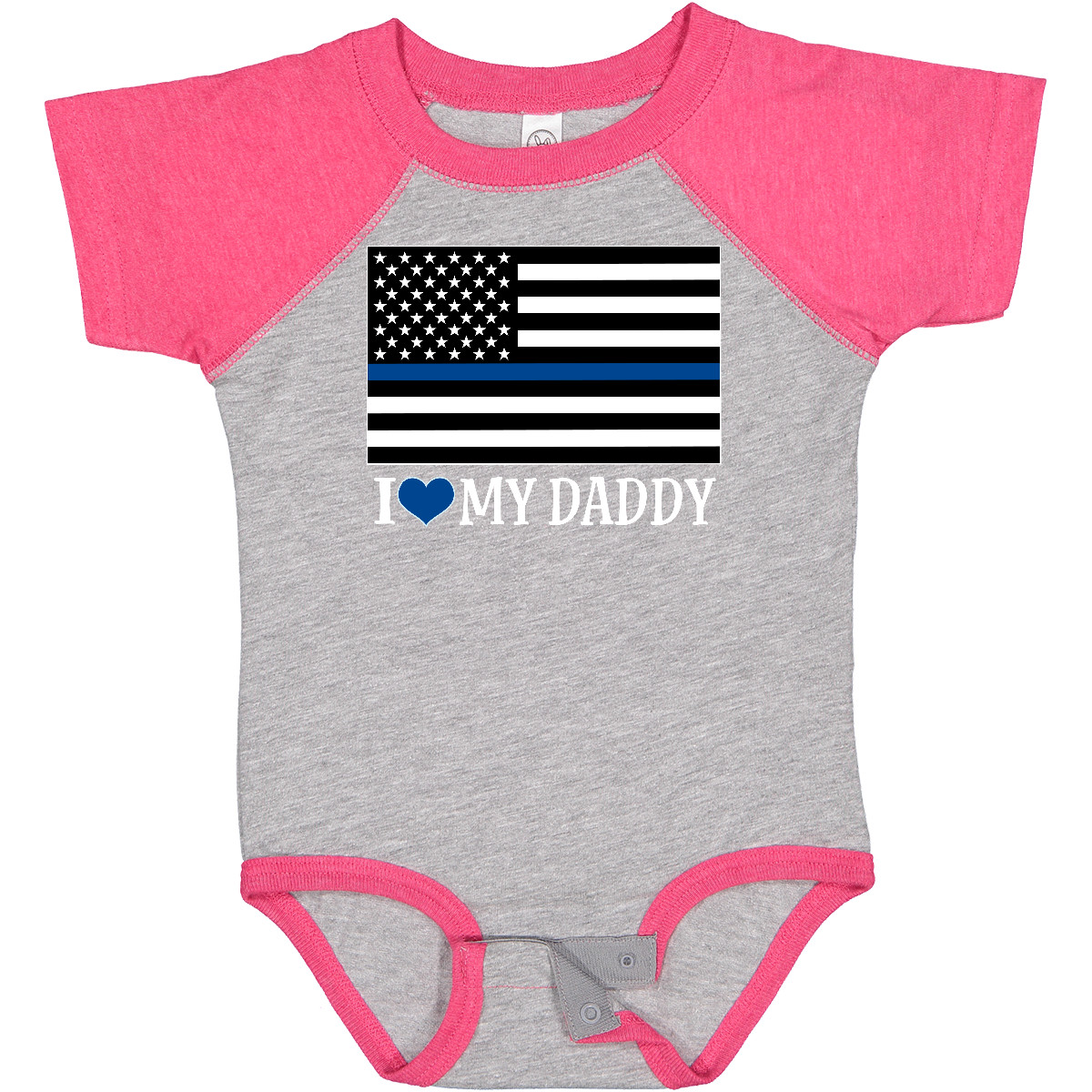 Inktastic Police Officer Daddy Law Enforcement Baby Bodysuit Policeman Dad Boys - Picture 8 of 19