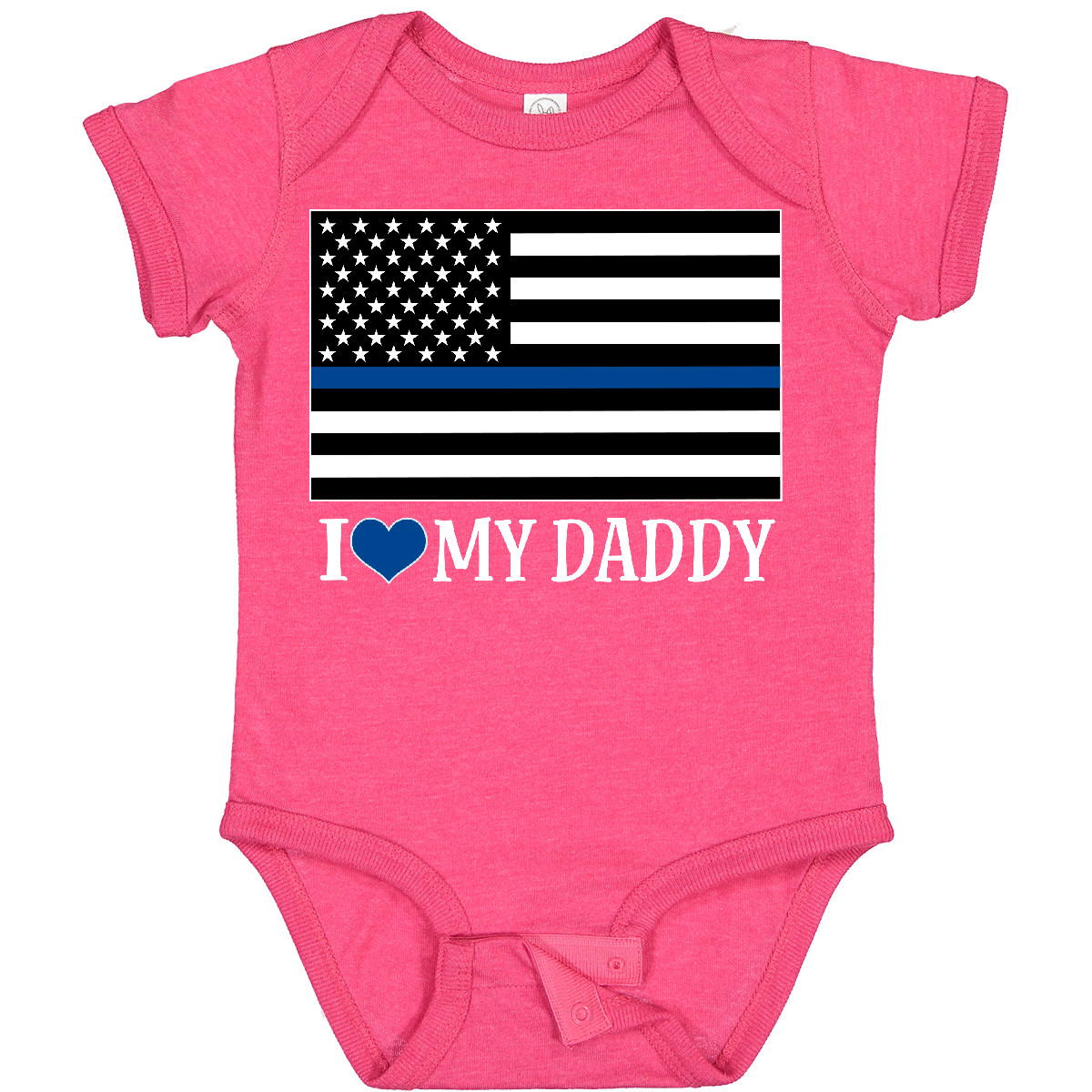 Inktastic Police Officer Daddy Law Enforcement Baby Bodysuit Policeman Dad Boys - Picture 19 of 19