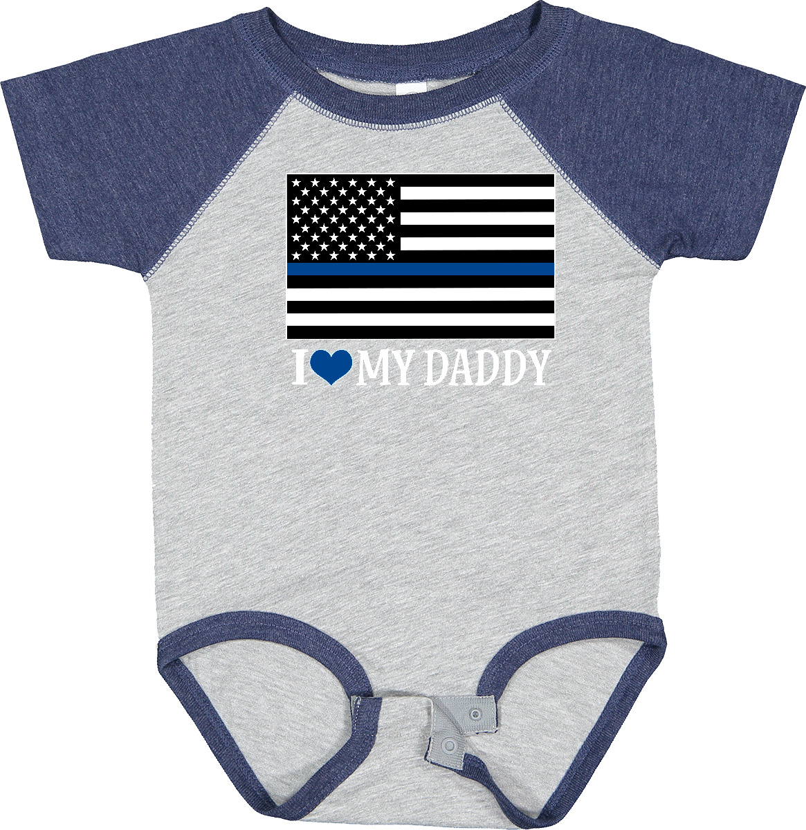 Inktastic Police Officer Daddy Law Enforcement Baby Bodysuit Policeman Dad Boys - Picture 9 of 19