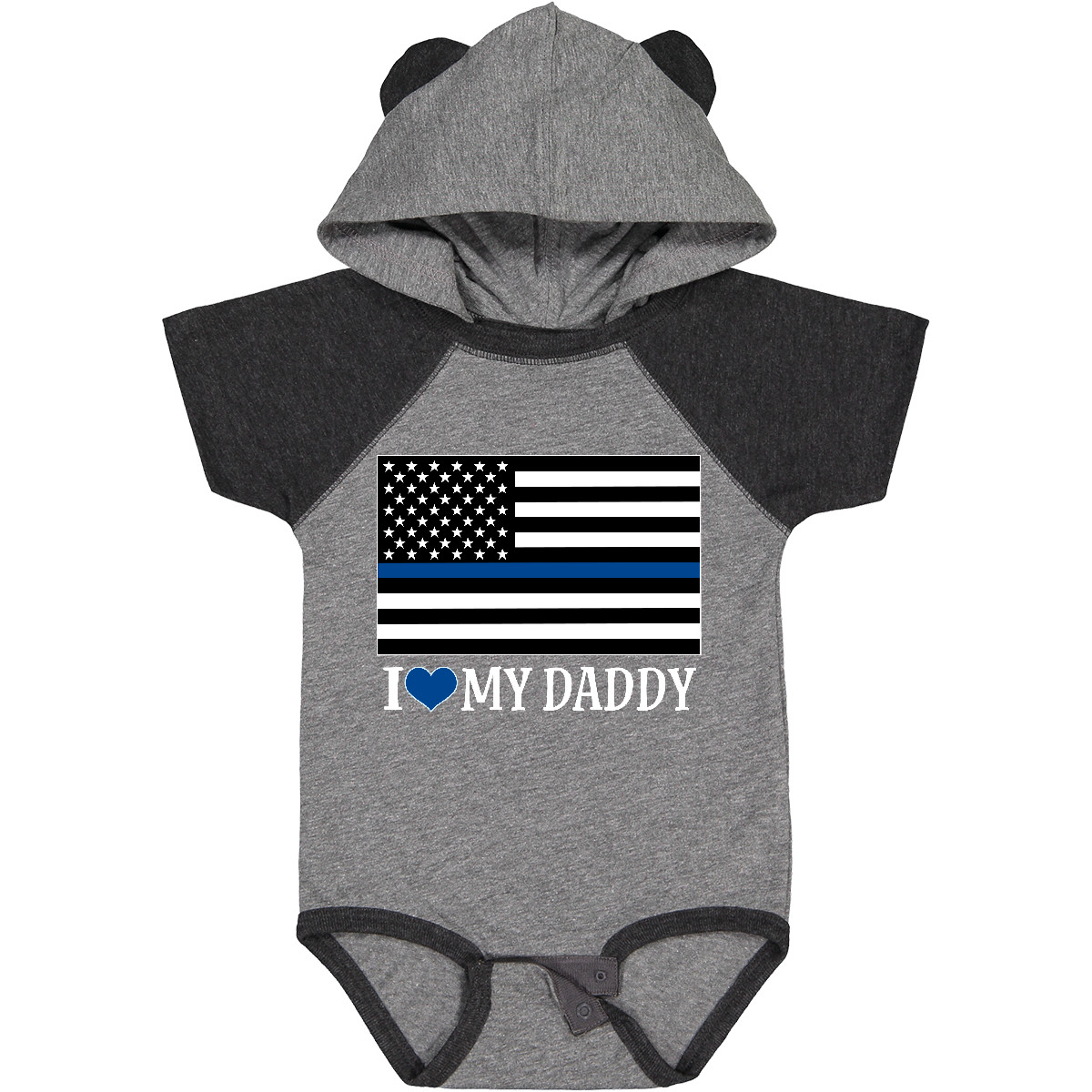 Inktastic Police Officer Daddy Law Enforcement Baby Bodysuit Policeman Dad Boys - Picture 7 of 19