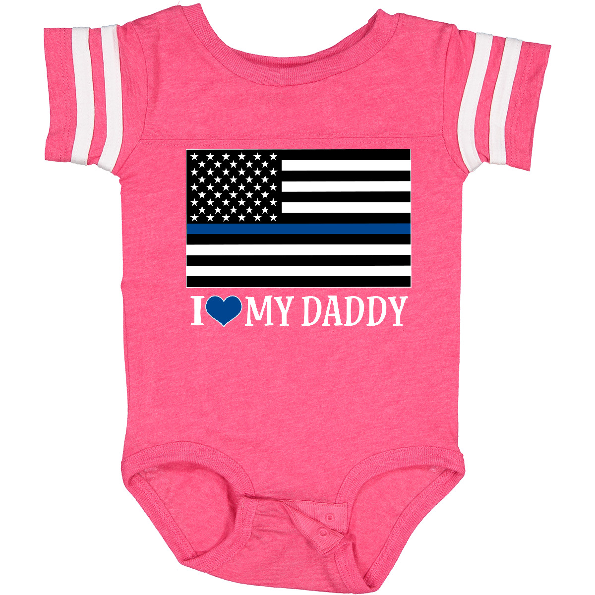 Inktastic Police Officer Daddy Law Enforcement Baby Bodysuit Policeman Dad Boys - Picture 5 of 19