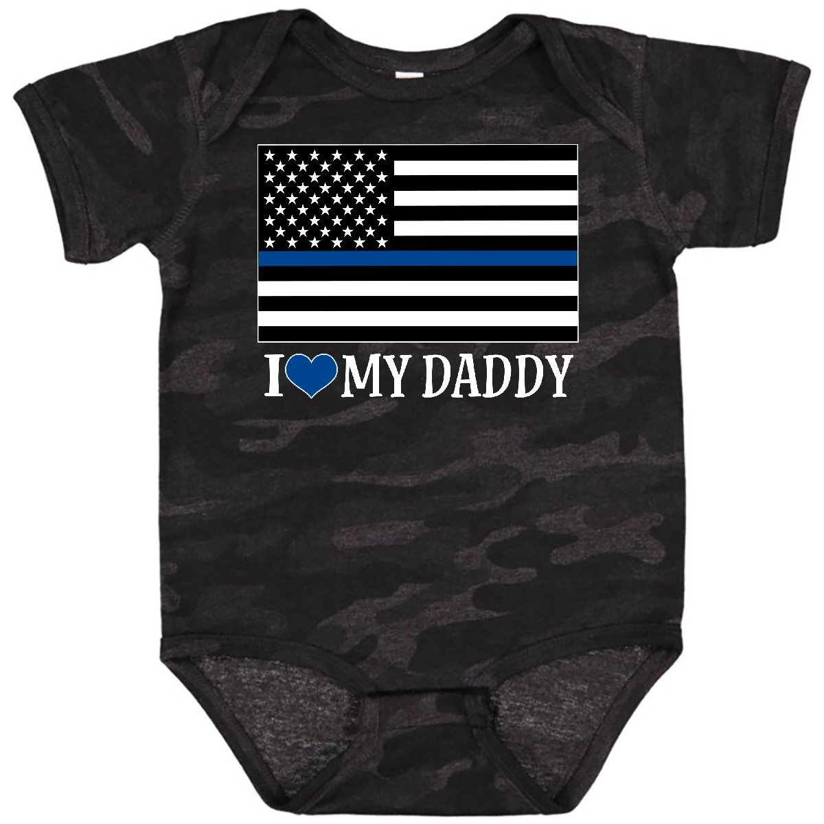 Inktastic Police Officer Daddy Law Enforcement Baby Bodysuit Policeman Dad Boys - Picture 17 of 19