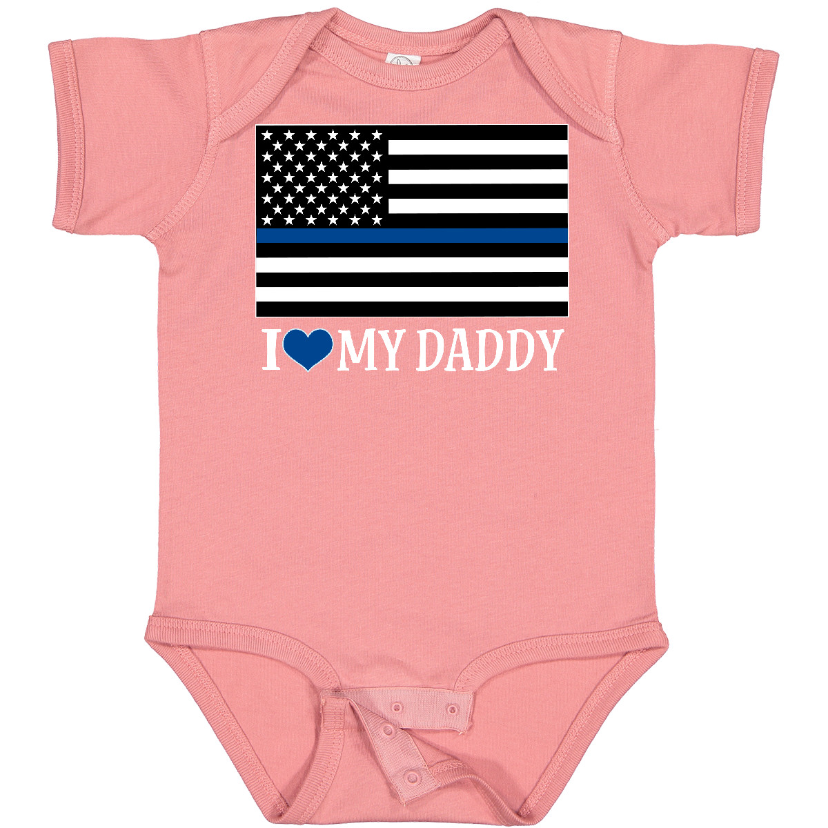 Inktastic Police Officer Daddy Law Enforcement Baby Bodysuit Policeman Dad Boys - Picture 12 of 19