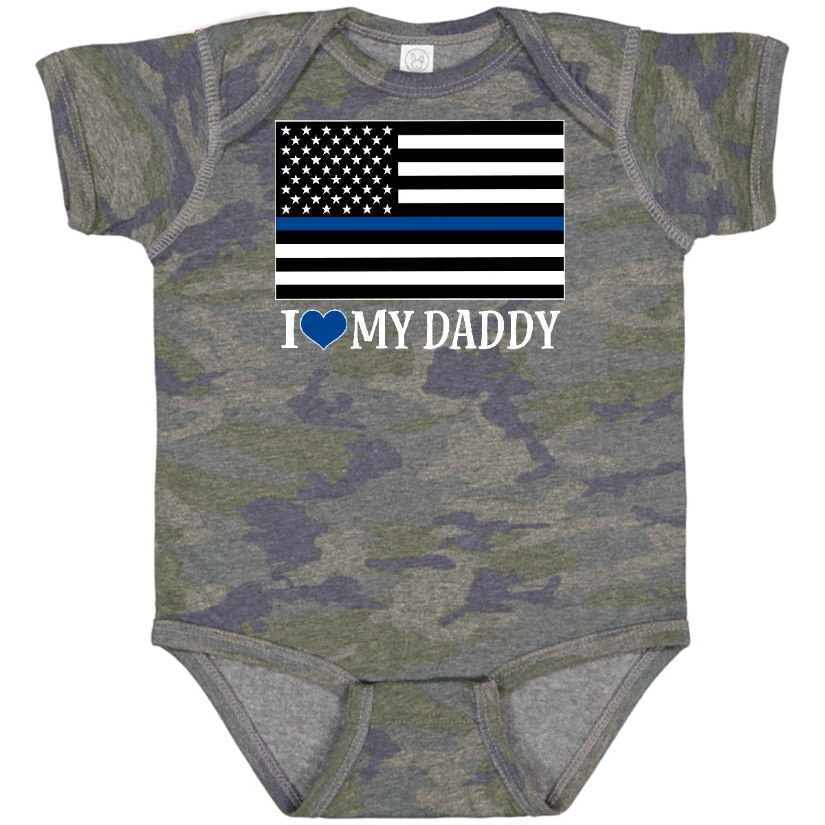 Inktastic Police Officer Daddy Law Enforcement Baby Bodysuit Policeman Dad Boys - Picture 18 of 19
