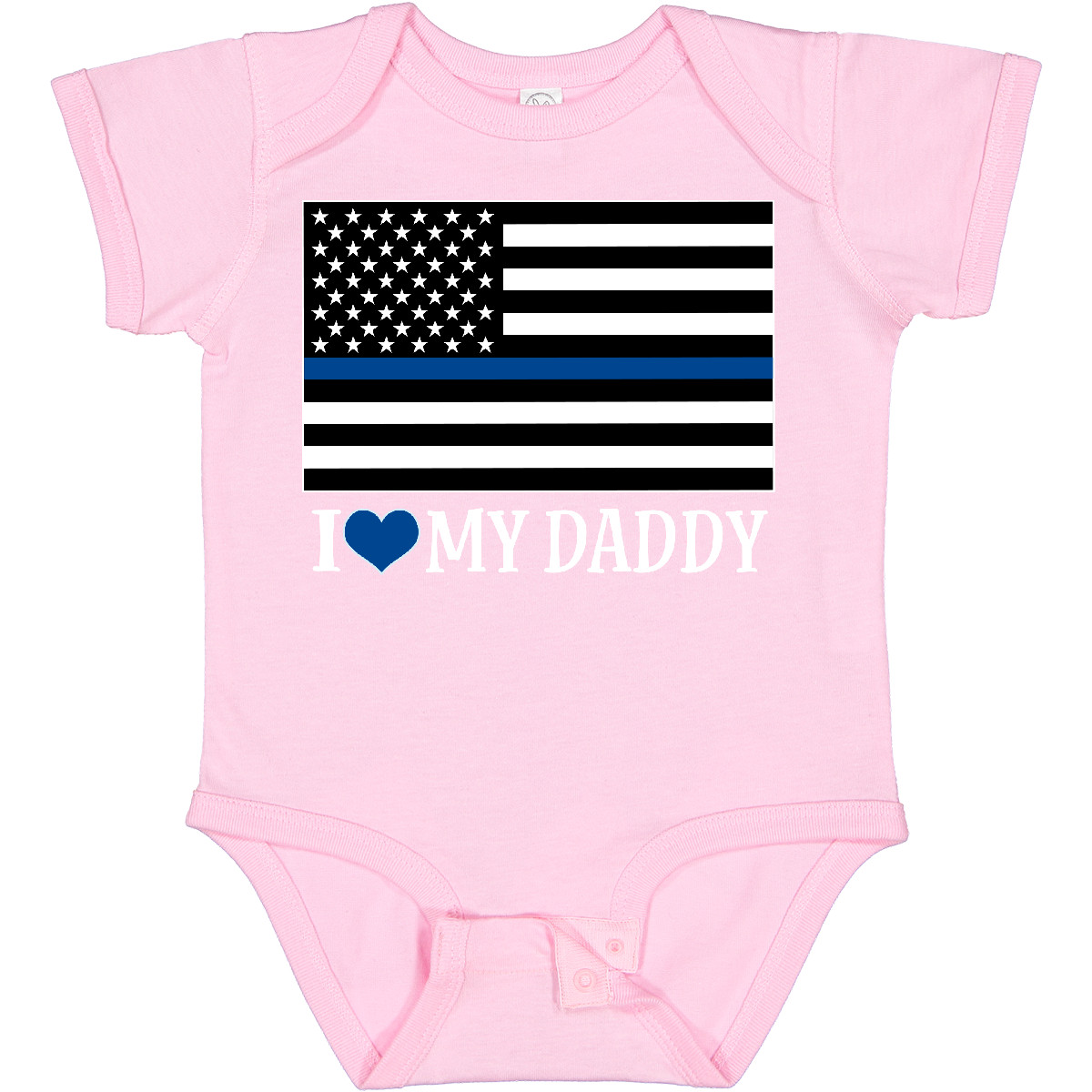 Inktastic Police Officer Daddy Law Enforcement Baby Bodysuit Policeman Dad Boys - Picture 14 of 19