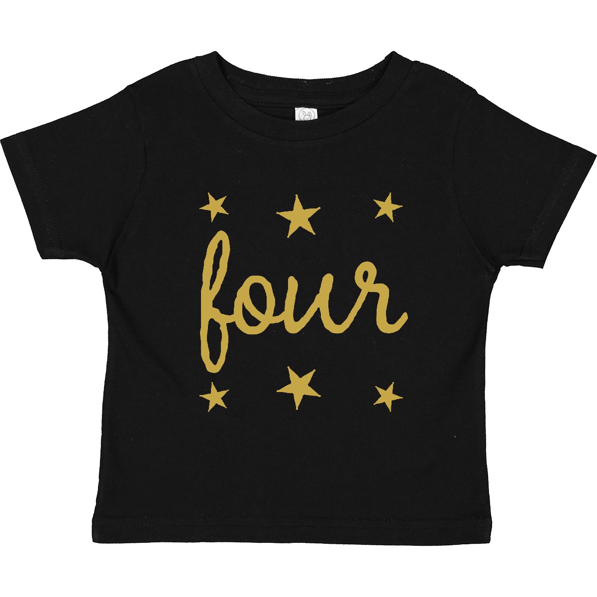 Inktastic 4th Birthday Gold 4 Year Old Toddler T-Shirt Apparel Im Cute Boy Girl - Picture 2 of 5