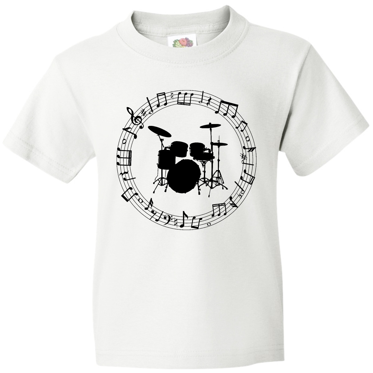 Inktastic Drummer Percussionist Music Gift Youth T-Shirt Drums Trap Tee Kids Hws - Picture 6 of 6