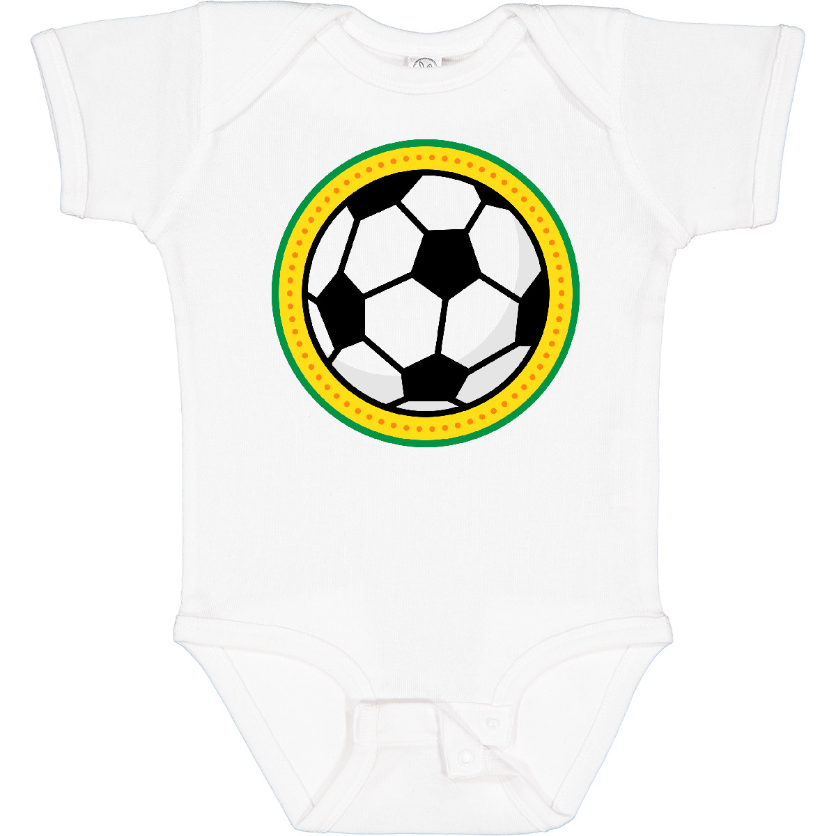 Inktastic Soccer Sports Ball Gift Baby Bodysuit Team Apparel Season League Match - Imagen 9 de 9