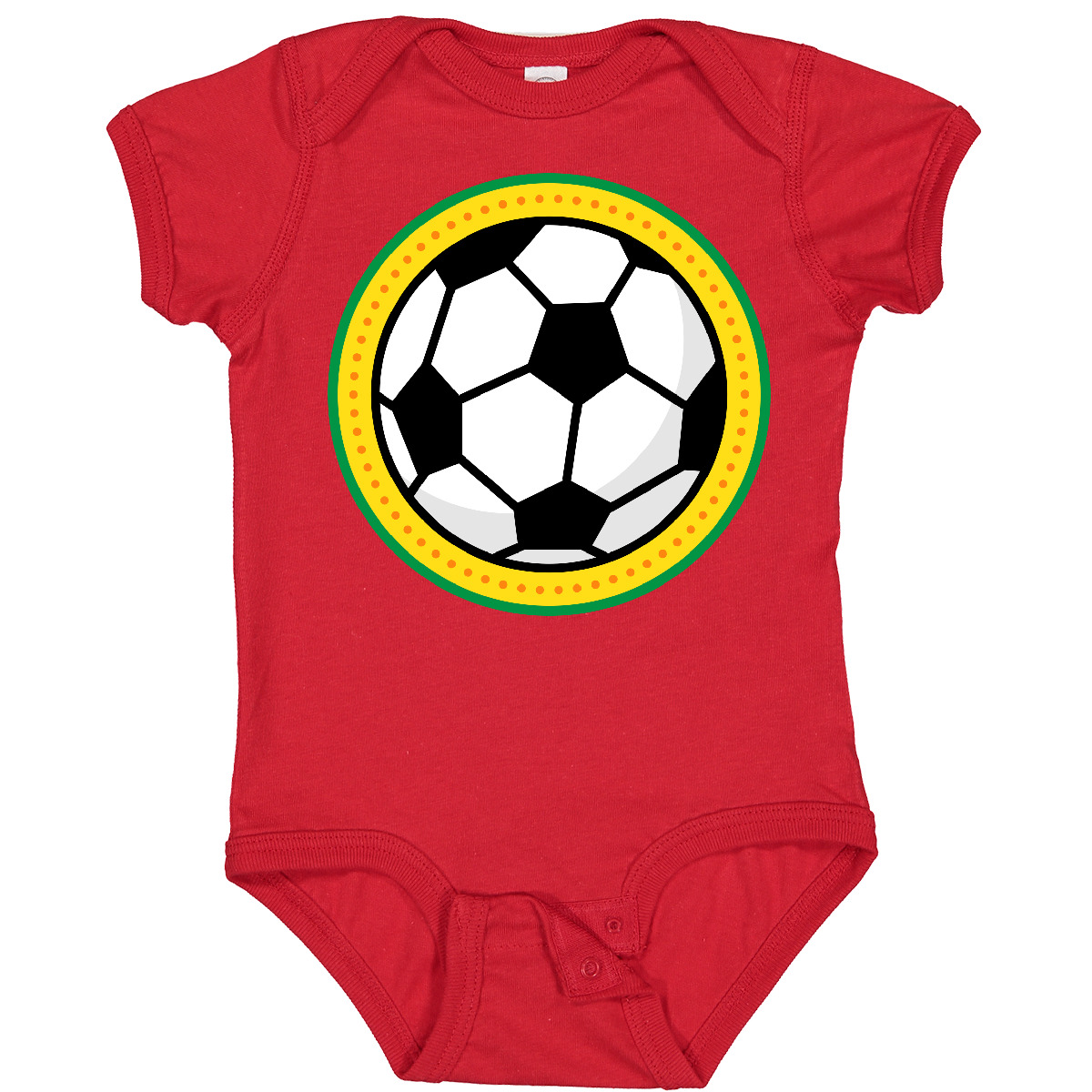 Inktastic Soccer Sports Ball Gift Baby Bodysuit Team Apparel Season League Match - Imagen 7 de 9