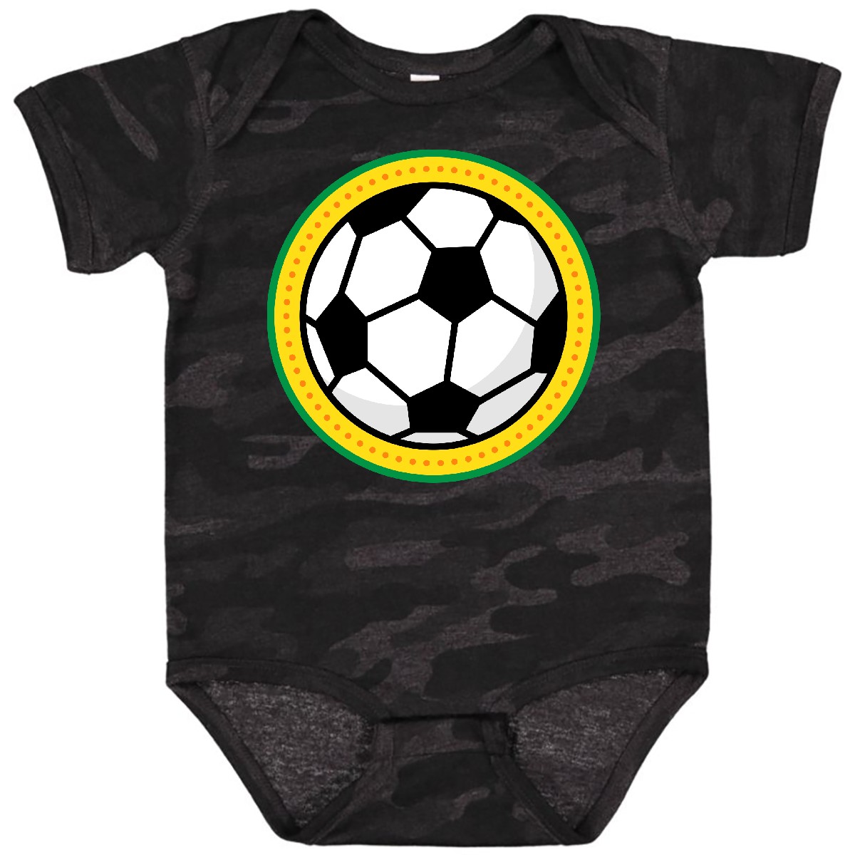 Inktastic Soccer Sports Ball Gift Baby Bodysuit Team Apparel Season League Match - Imagen 8 de 9