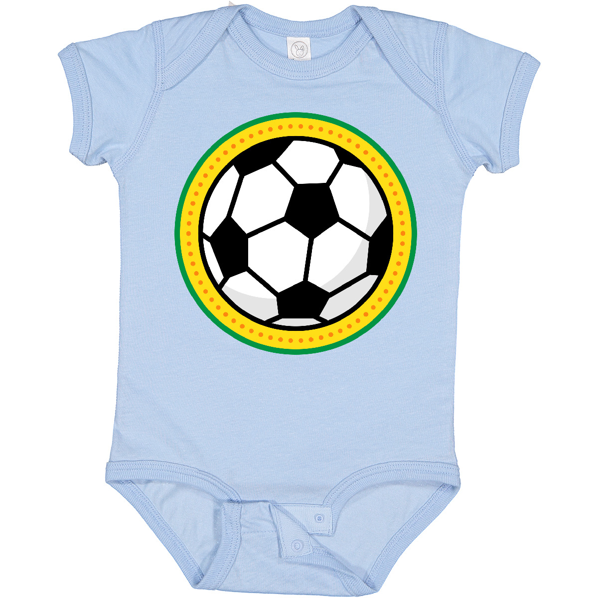 Inktastic Soccer Sports Ball Gift Baby Bodysuit Team Apparel Season League Match - Imagen 3 de 9