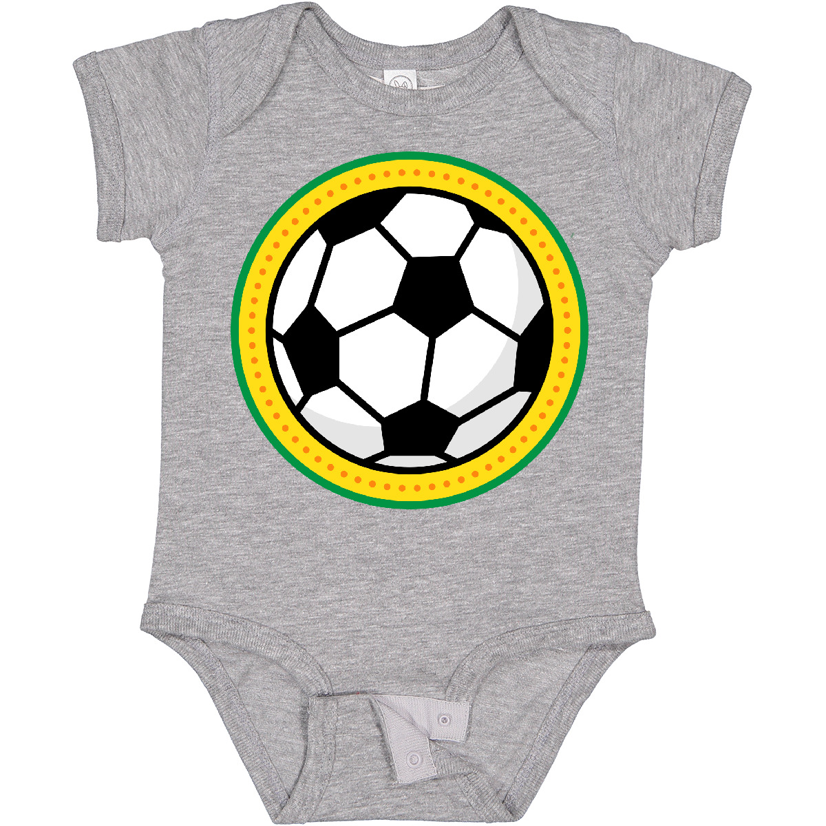 Inktastic Soccer Sports Ball Gift Baby Bodysuit Team Apparel Season League Match - Imagen 4 de 9