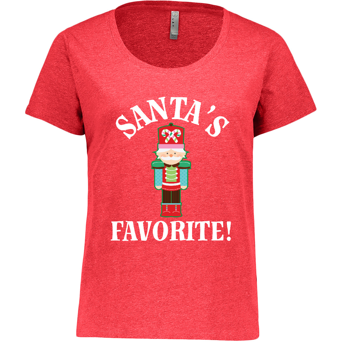 Inktastic Santas Favorite Christmas Nutcracker Women's Plus Size T-Shirt Soldier