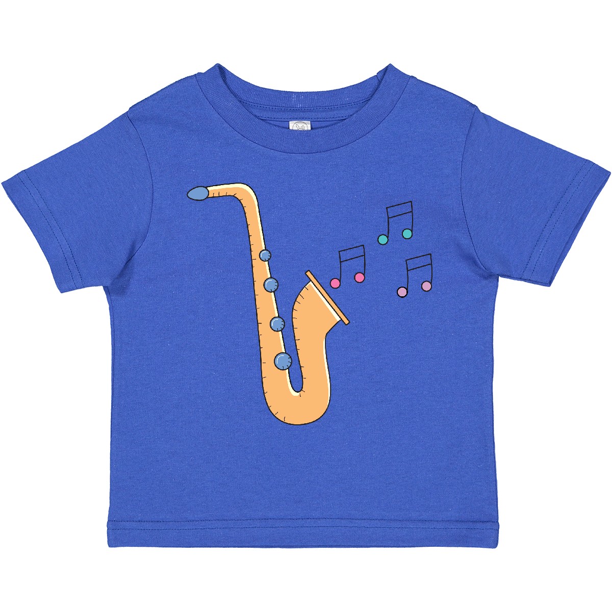 Inktastic Saxophone Player Music Toddler T-Shirt Saxophonist Student Apparel Kid
